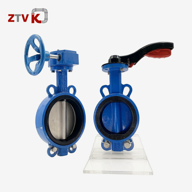 cast iron wafer butterfly valve